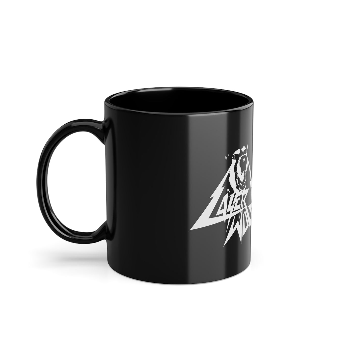 Black Coffee Cup, 11oz