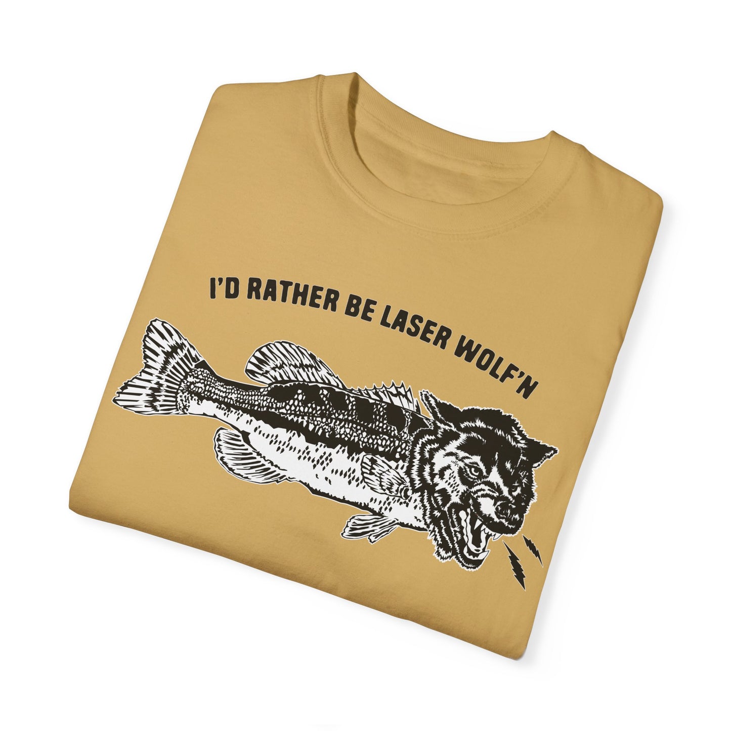 I'd rather be Laser Wolf'n